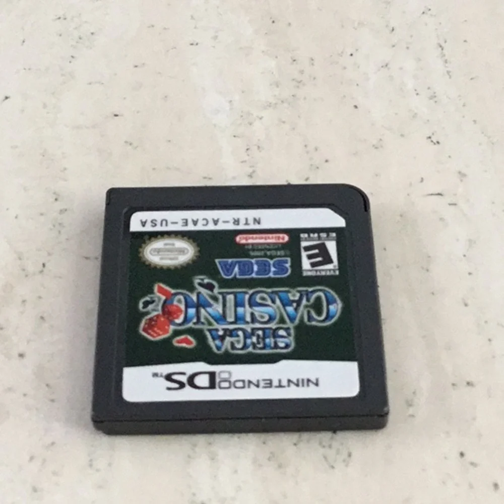 Sega Casino Nintendo DS Game Casino Games